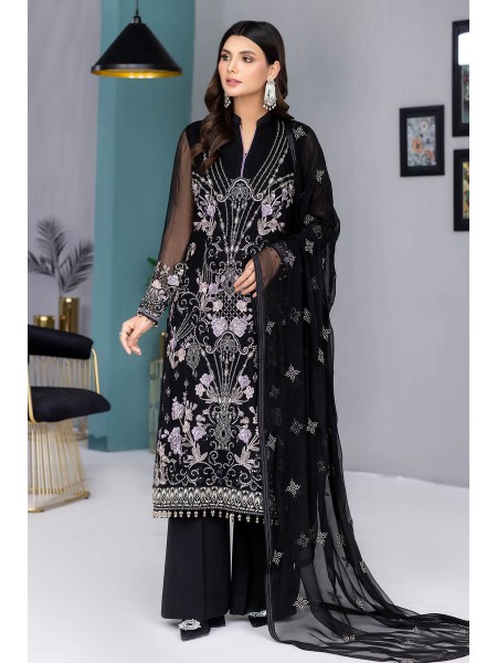 Kuch Khas by Flossie Unstitched 3 Piece Chiffon Vol-13 Collection'2023-K-1307