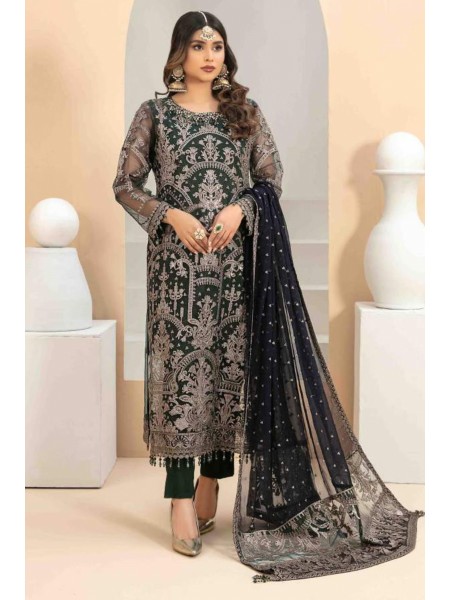 Oriana by Tawakkal Semi Stitched 3 Piece Formal Collection'2023-OR-8246