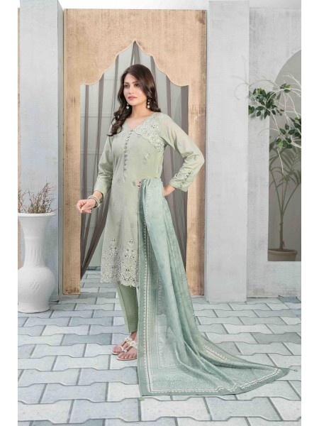 Selin by Tawakkal Unstitched 3 Piece Broshia Lawn Collection'2023-S-8650
