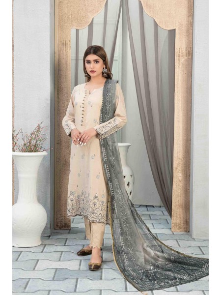 Selin by Tawakkal Unstitched 3 Piece Broshia Lawn Collection'2023-S-8656