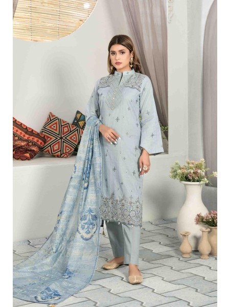 Selin by Tawakkal Unstitched 3 Piece Broshia Lawn Collection'2023-S-8659