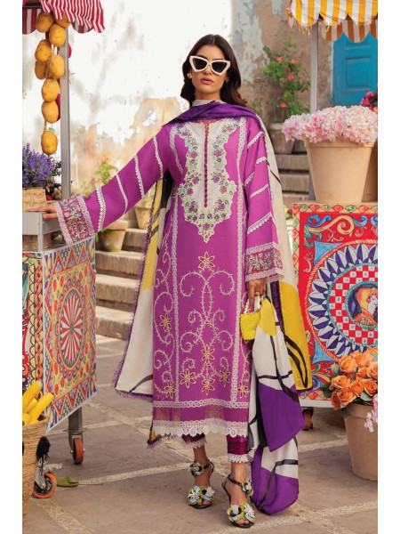 Tesoro Hemline by Mushq Unstitched 3 Piece Spring Summer Lawn Collection‘2023-HML-02-A