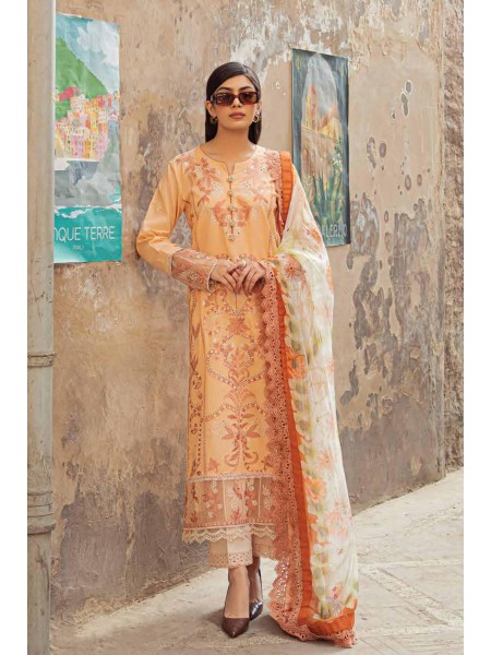 Tesoro Hemline by Mushq Unstitched 3 Piece Spring Summer Lawn Collection‘2023-HML-07-B
