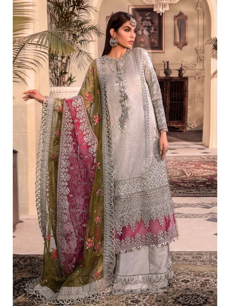 Maria B Mbroidered Unstitched 3 Piece Heritage Collection'2023-BD-2601