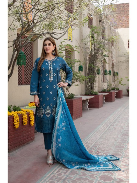 Tradition Of Love by Tawakkal Semi Stitched Jacquard Lawn Festive Eid Collection'2023-T-8503