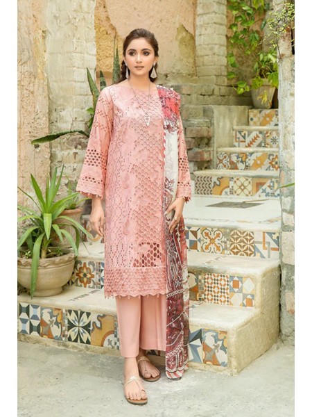 Camila by Johra Unstitched 3 Piece Chikankari Lawn Collection '2023-JH-662