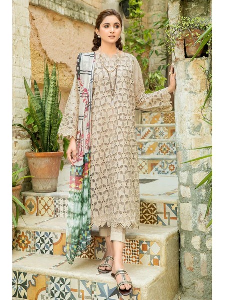 Camila by Johra Unstitched 3 Piece Chikankari Lawn Collection '2023-JH-666