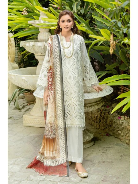 Camila by Johra Unstitched 3 Piece Chikankari Lawn Collection '2023-JH-668