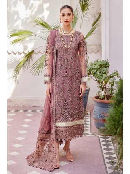 Emaan Adeel Unstitched 3 Piece Luxe Chiffon Collection'2023-LX-10