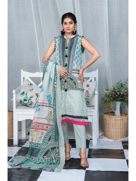 Mashaal by Riaz Arts Unstitched 3 Piece Exclusive Lawn Collection'2023-M-02