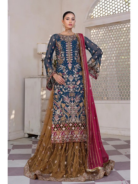 Misaal by Maryam's Unstitched 3 Piece Luxury Formal Collection'2023-M-3004