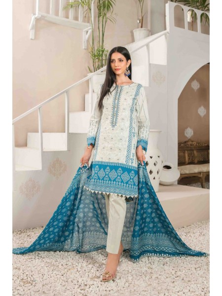 Naera by Tawakkal Unstitched 3 Piece Lawn Collection'2023-N-9007