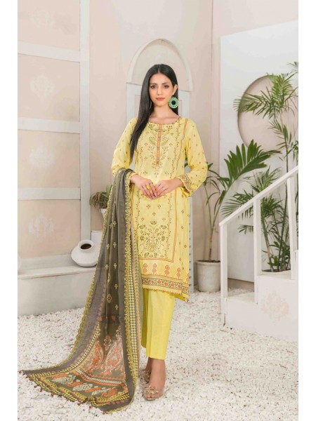 Naera by Tawakkal Unstitched 3 Piece Lawn Collection'2023-N-9008