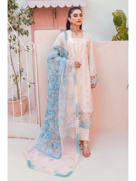 Nureh Unstitched 3 Piece Exclusive Swiss Lawn Collection'2023-NS-82