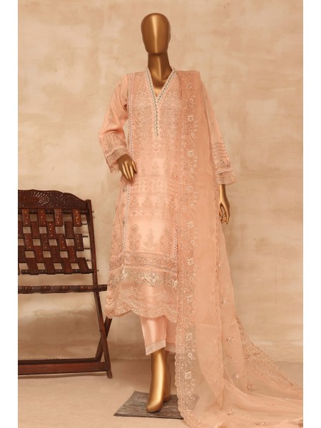 Sada Bahar Stitched 2 Piece Festive Formal Vol-04 Collection'2023-B-15-Pink