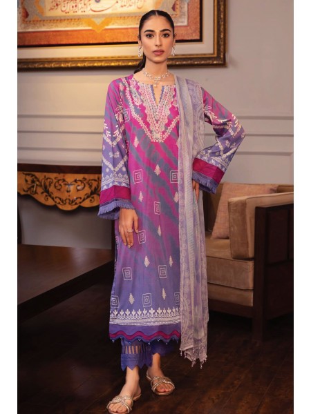 Signature Prints by Nureh Unstitched 3 Piece Printed Lawn Collection'2023-SP-53
