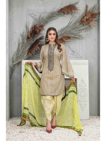Devina by Tawakkal Stitched 3 Piece Emb Lawn Collection'2023-DVS-8740