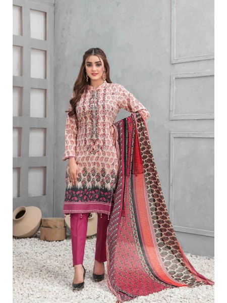 Devina by Tawakkal Stitched 3 Piece Emb Lawn Collection'2023-DVS-8742