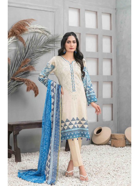 Devina by Tawakkal Stitched 3 Piece Emb Lawn Collection'2023-DVS-8744