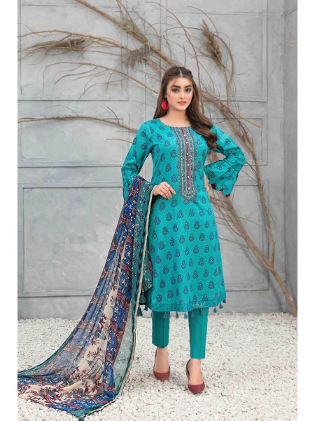 Devina by Tawakkal Stitched 3 Piece Emb Lawn Collection'2023-DVS-8746