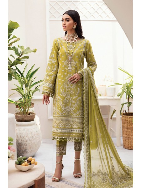 Gulaal Unstitched 3 Piece Luxury Lawn Vol-02 Collection'2023-08-Aafaq