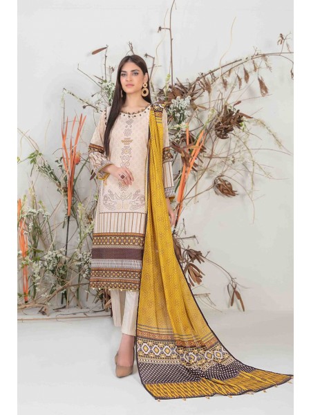 Safeena by Tawakkal Unstitched 3 Piece Digital Print Slub Lawn Collection'2023-S-9346
