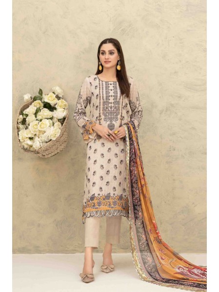 Zayna by Tawakkal Unstitched 3 Piece Digital Printed Lawn Collection'2023-Z-9335