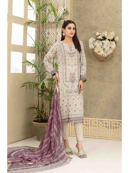 Zayna by Tawakkal Unstitched 3 Piece Digital Printed Lawn Collection'2023-Z-9336