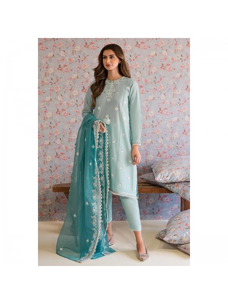 Cross Stitch CORSICAN PEARL-3 Piece EMBROIDERED LAWN SUIT 427954827_PK-2034139569