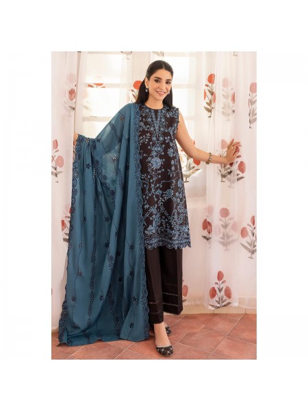 Cross Stitch Eid Lawn 2023 - Dark Arcade Unstiched lawn suits for women 408517150_PK-1958591770