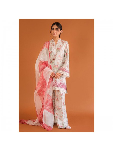 Cross Stitch PARADISE GLAZE 3 Piece Unstitched Lawn Suit 427251894_PK-2027733745