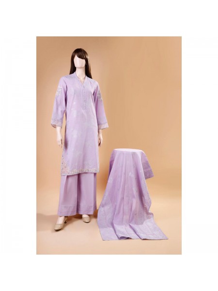 SAYA Jacquard Cotton 3 Piece WUNS-2240 Suit For Women 409658489_PK-1961274794