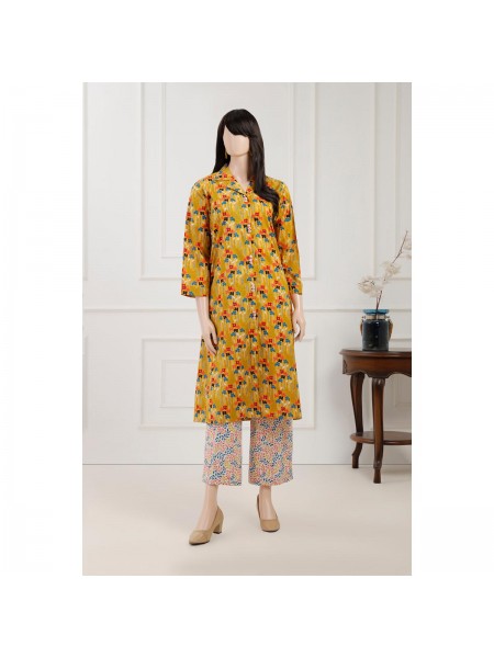 SAYA Unstitched Printed Lawn 2 Piece Shirt-Trouser WU2P-2510 Suit For Women426099877_PK-2022882651