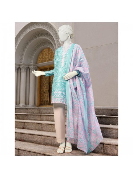 Junaid Jamshed 2 Piece Cambric Women Unstitched Suit Winter Collection '22 365789115_PK-1818258396