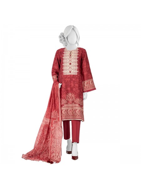 Junaid Jamshed 3 Piece Cambric Women Unstitched Suit Winter Collection '22 365787171_PK-1818257677