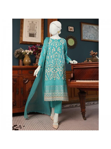 Junaid Jamshed 3 Piece Cambric Women Unstitched Suit Winter Collection '22 365790039_PK-1818255644