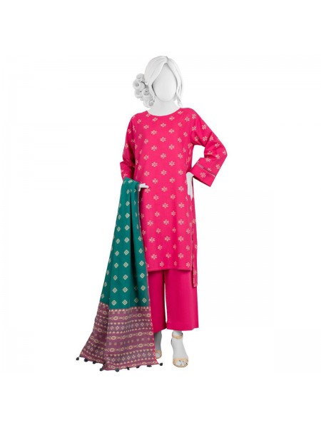 Junaid Jamshed 3 Piece Jacquard Women Unstitched Suit Winter Collection '22 365789185_PK-1818255958
