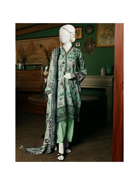 Junaid Jamshed 3 Piece Jacquard Women Unstitched Suit Winter Collection '22 365789190_PK-1818259003
