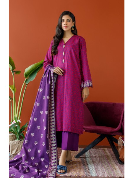 Orient Unstitched 3 Piece Printed Khaddar Winter Collection 436706501_PK-2098501851