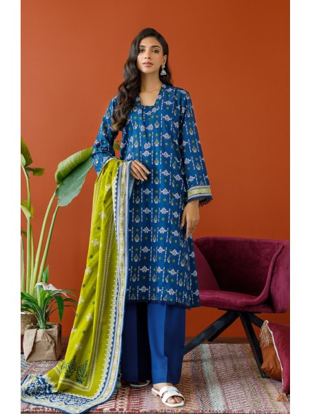 Orient Unstitched 3 Piece Printed Khaddar Winter Collection 436707443_PK-2098476847