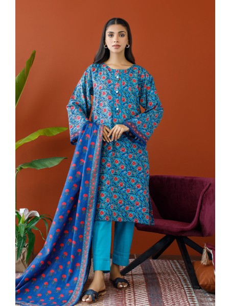 Orient Unstitched 3 Piece Printed Khaddar Winter Collection 436707627_PK-2098631908