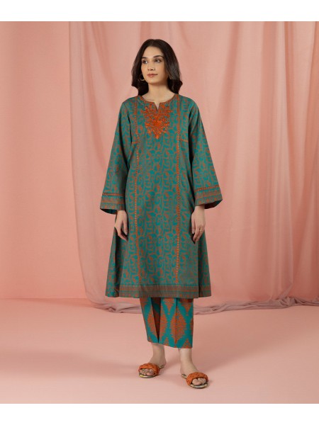 Sapphire Unstitched Lawn Collection 2 Piece - Printed Embroidered Lawn Suit 436039134_PK-2094297923