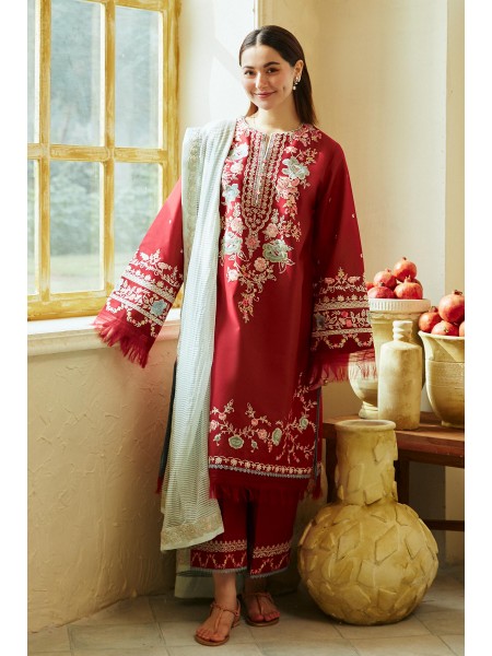 Zara Shahjahan Coco Collection 2024 Summer Lawn 3 Piece Unstitched for Women - Janaan-7A