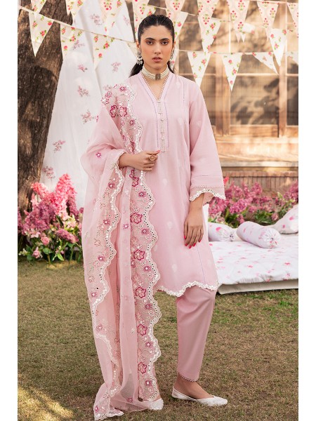 Cross Stitch Eid Lawn CAMEO PINK Dress for Girls & Women 478200875_PK-2243299574