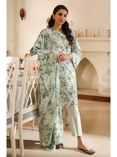 Cross Stitch Eid Lawn SAGE SILT Dress for Girls & Women 478210110_PK-2243310494
