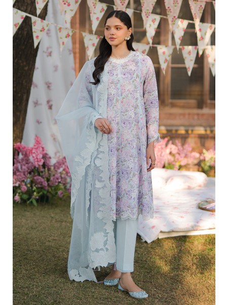 Cross Stitch Eid Lawn TENDER BREEZE Dress for Girls & Women 478209155_PK-2243303639