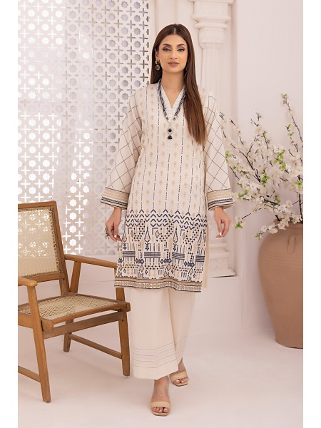Lakhany By LSM Spring Collection 02 Piece Unstitched Embroidered Lawn Shirt & Trouser LG-SR-0142