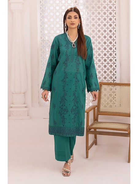 Lakhany By LSM Spring Collection 02 Piece Unstitched Embroidered Lawn Shirt & Trouser LG-UB-0007