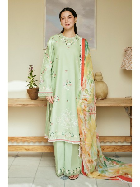 Zara Shahjahan Coco Collection 2024 Summer Lawn 3 Piece Unstitched for Women - Mahay-4A