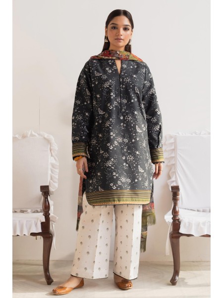 Zara Shahjahan Coco Prints24 Lawn 3 Piece Unstitched for Women - Afsana-D7
